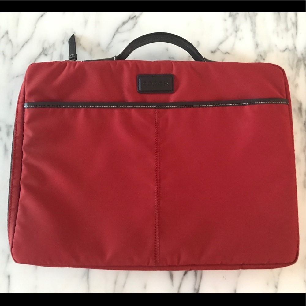 Coach laptop bag